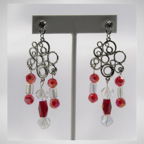 CONTESSA IN RED Beaded Jewelry Set - Picture 6 of 6